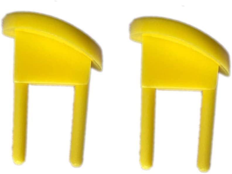 auaurly Yellow Safety Switch Key Compatible with Craftsman Radial Arm Jointer Band Drill Sears Table Saw, Sander, Band Saw, Drill Press Parts- Oval (1pcs-pack) - Image 5